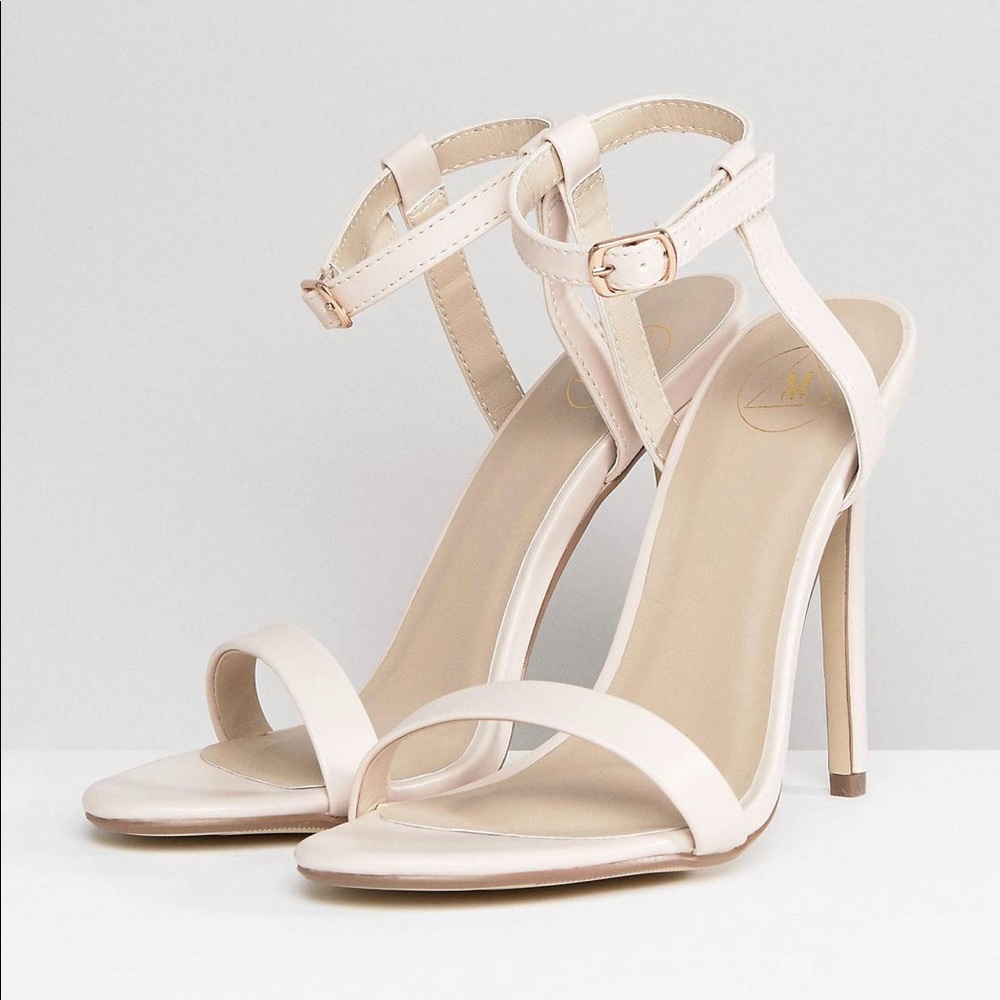 Missguided heeled sandals